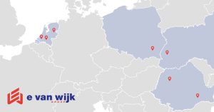 E. van Wijk Group Locaties