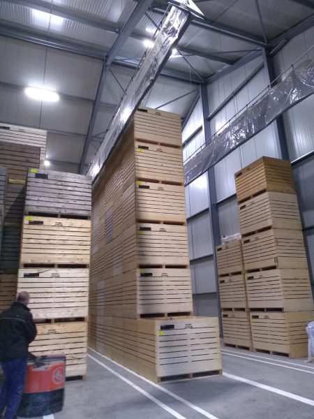 SHOE 2500kg pootaardappelen naar Roemenië