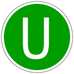 Milieusticker - U - Umwelt | Twentepoort Logistiek